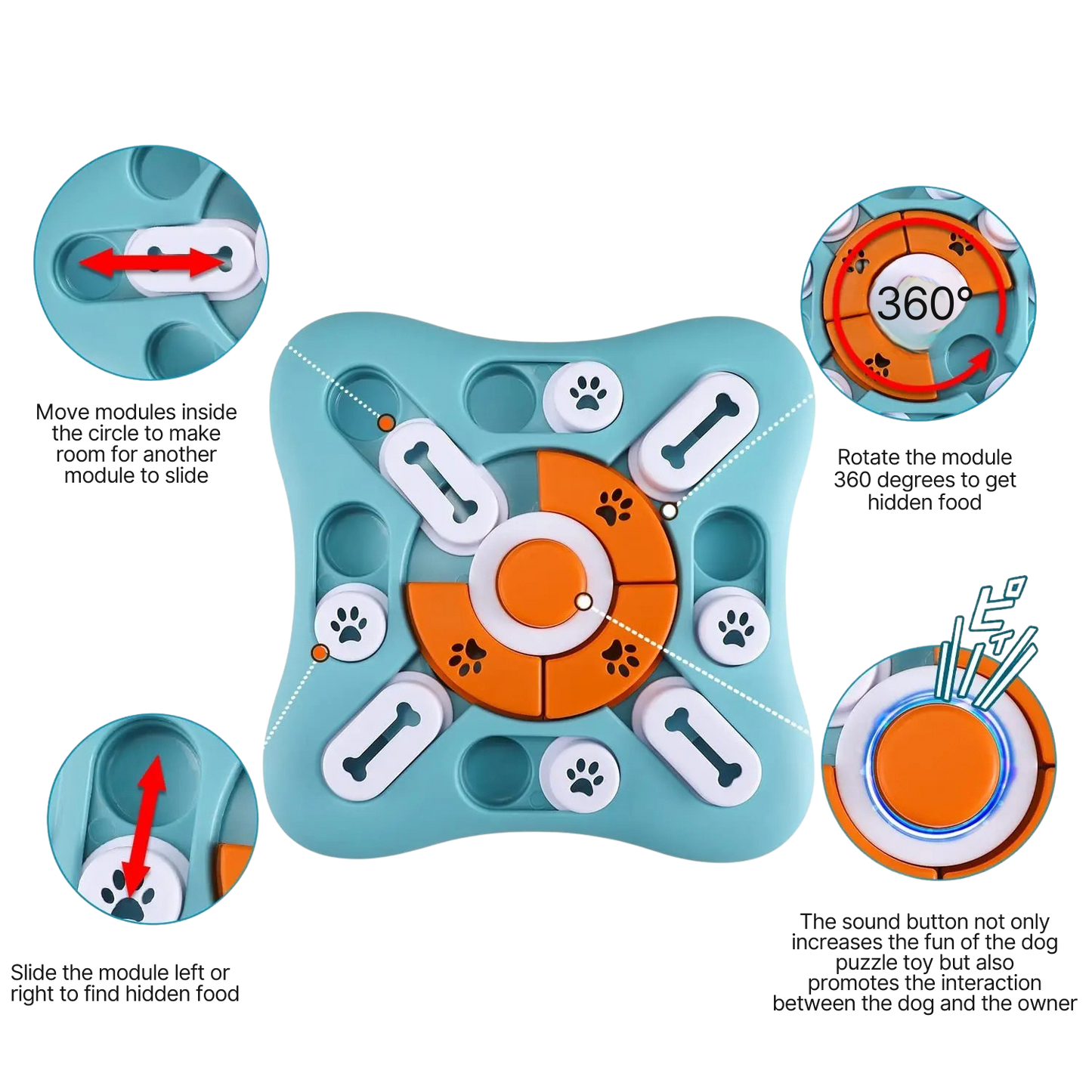 Dog Slow Feeder Toy
