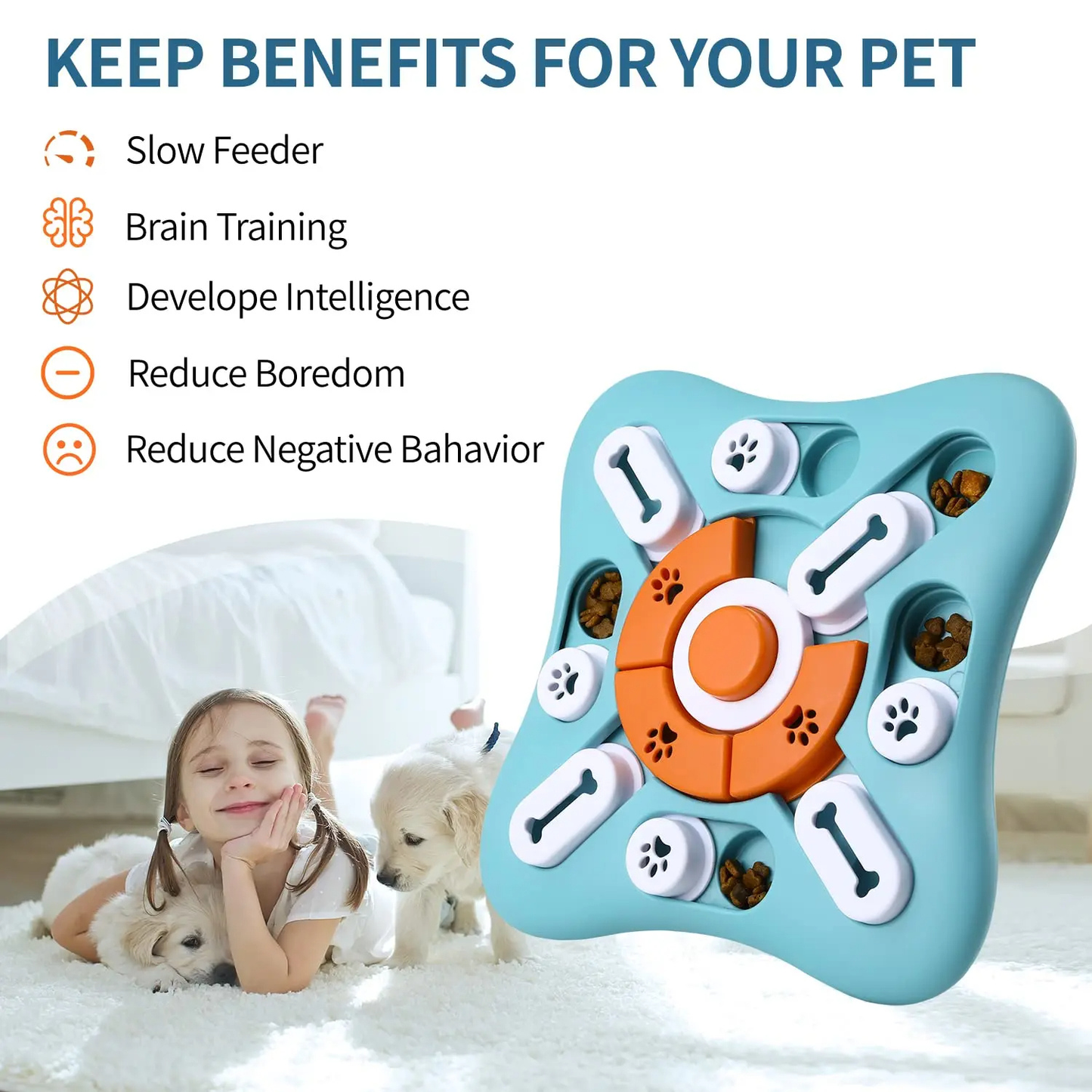 Dog Slow Feeder Toy